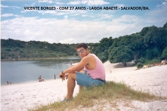 29)-VICENTE BORGES - EM SALVADOR - 1991 - COM 29 ANOS (2)